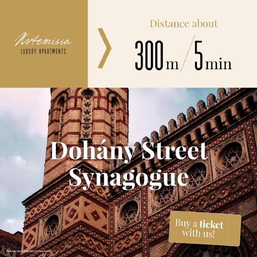 Artemisia Luxury Apartments Skyflat Budapest Bagian luar foto