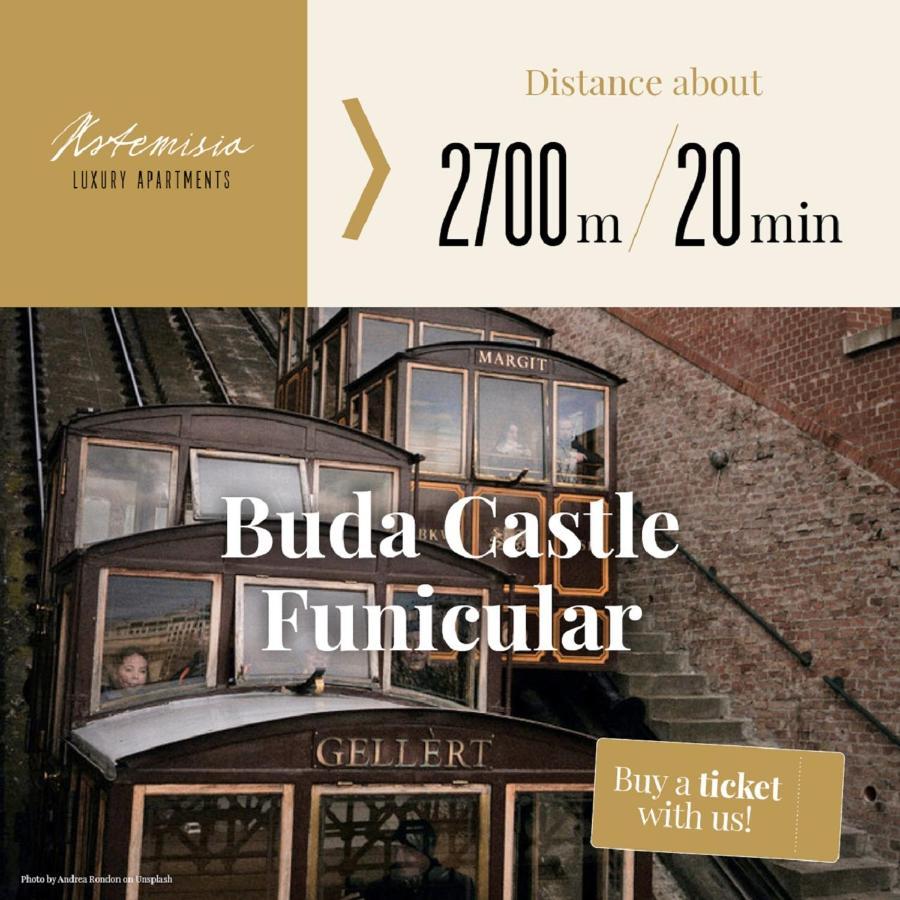 Artemisia Luxury Apartments Skyflat Budapest Bagian luar foto