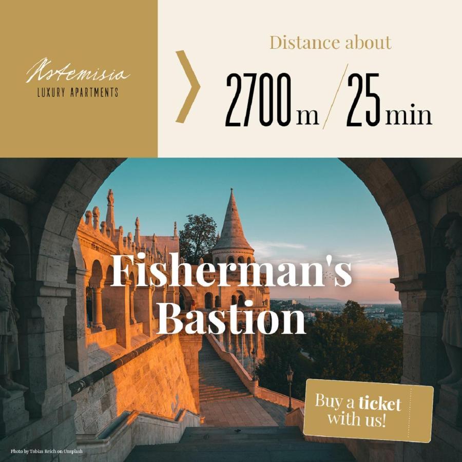 Artemisia Luxury Apartments Skyflat Budapest Bagian luar foto