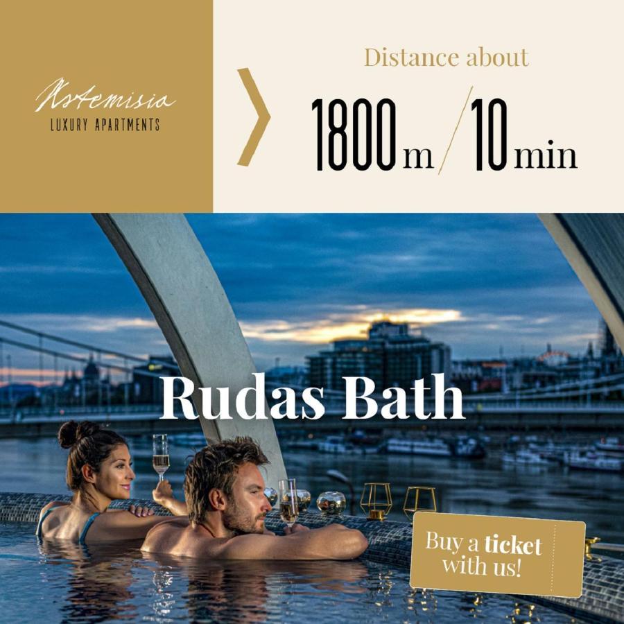 Artemisia Luxury Apartments Skyflat Budapest Bagian luar foto
