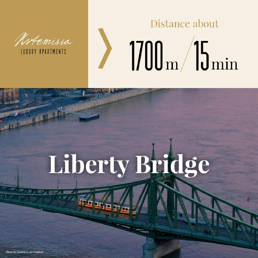 Artemisia Luxury Apartments Skyflat Budapest Bagian luar foto
