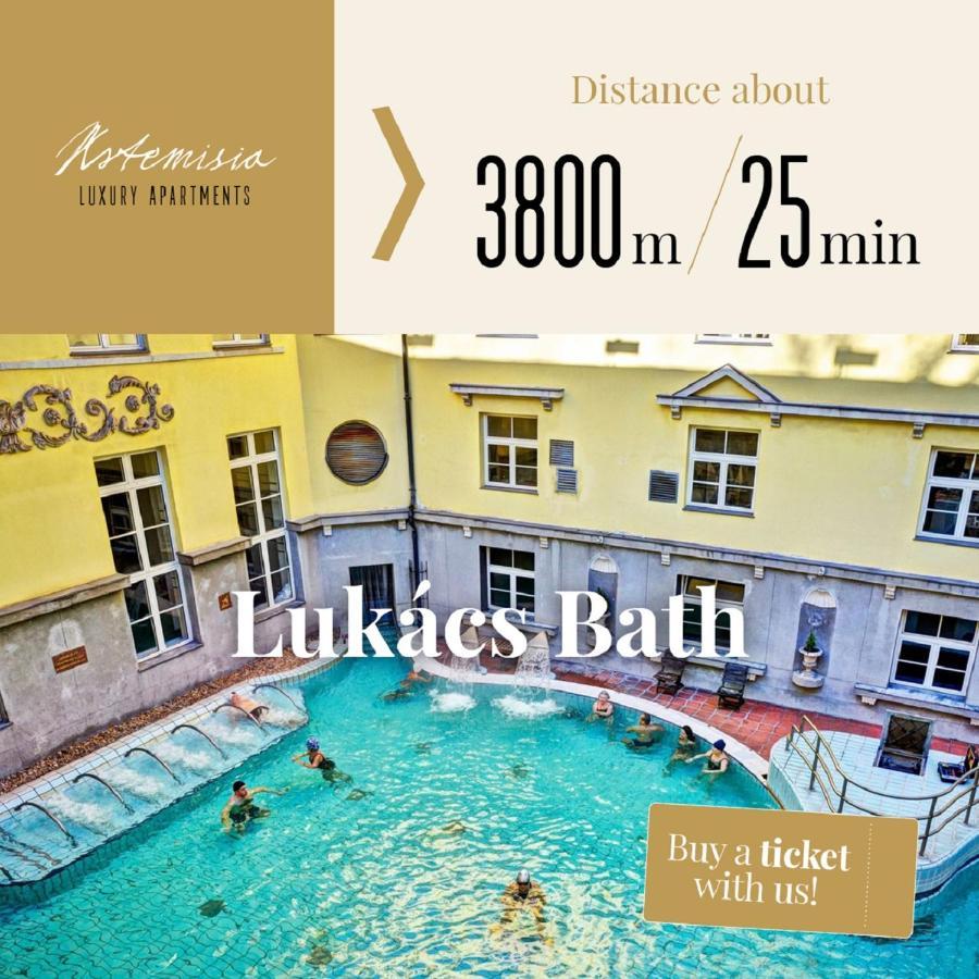 Artemisia Luxury Apartments Skyflat Budapest Bagian luar foto